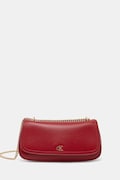 Calvin Klein geantă crossbody pentru femei cu imitație de piele roșie LV04F3172G