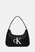 Calvin Klein baguette torbica ženska iz umetnega usnja črna LV04F3230G