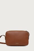 Calvin Klein torebka crossbody damska z imitacji skóry pomarańczowa LV04F3276G