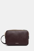 Kabelka Calvin Klein hnedá farba, LV04F3276G