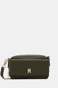 Tommy Hilfiger poșetă culoarea verde, AW0AW17680