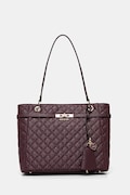 Τσάντα Guess IDRA χρώμα: μπορντό, HWGG81 57250