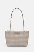 Τσάντα Guess NADIRA χρώμα: μπεζ, HWQG84 24220