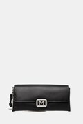 Marella poșetă de piele culoarea negru, 2523519027200
