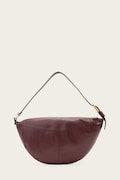 AllSaints poșetă de piele LUNA culoarea roșu, W190XD