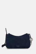 MICHAEL Michael Kors torebka nubukowa kolor niebieski 30F5SY5M2L