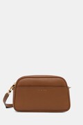 Δερμάτινη τσάντα MICHAEL Michael Kors χρώμα: καφέ, 32F5GJ6C5L