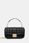 MICHAEL Michael Kors poșetă de piele culoarea negru, 30R4G2RL5L