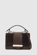 Кожена чанта Karl Lagerfeld в кафяво A4W30278
