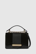 Кожена чанта Karl Lagerfeld в черно A4W30278