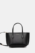 Kožna torba Tory Burch Perry Mini Tote boja: crna, 175548.001