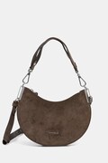 Coccinelle чанта crossbody дамска от велур зелена E1.QKG.13.03.01