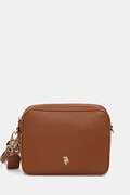 U.S. Polo Assn. χιαστί γυναικεία από απομίμηση δέρματος Mansion D. καφέ BEUE58716WVP