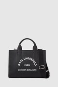 Karl Lagerfeld poșetă culoarea negru, A4W30264