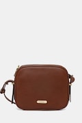 Barbour poșetă de piele culoarea maro, LBA0492
