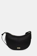 Barbour torebka skórzana kolor czarny LBA0507