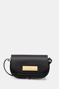 AllSaints torebka skórzana ETTA kolor czarny W294XD