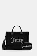 Juicy Couture poșetă Iris Velvet culoarea negru, BIJIR8944WZC