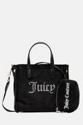 Juicy Couture poșetă Iris Velvet culoarea negru, BIJIR8945WZC
