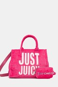 Juicy Couture torebka Iris Patch kolor różowy BIJIR8948WZC