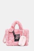 Juicy Couture torebka Iris Fur kolor różowy BIJIR8956WZC