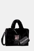 Juicy Couture torebka Iris Fur kolor czarny BIJIR8956WZC