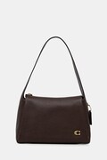 Coach torebka skórzana Lola kolor brązowy CCC45