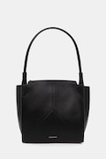 Victoria Beckham poșetă de piele culoarea negru, B325AAC006915A