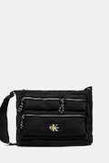 Τσάντα Calvin Klein χρώμα: μαύρο, LV04G3147G