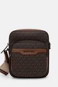 Michael Kors saszetka męska HUDSON brązowa 33T5LHDM0B