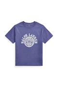 Футболка Polo Ralph Lauren колір синій з принтом 322971317002