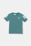Дитяча футболка adidas Performance колір бірюзовий візерунок JX8206