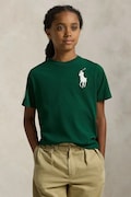 Polo Ralph Lauren t-shirt bawełniany kolor zielony 323832907067