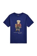 Βαμβακερό μπλουζάκι Polo Ralph Lauren χρώμα: μοβ, 323981260001