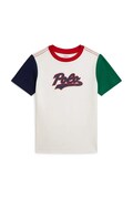 Polo Ralph Lauren t-shirt bawełniany dziecięcy kolor biały z nadrukiem 322P02588002