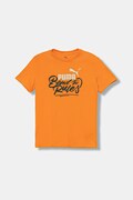 Puma t-shirt in cotone per bambini MID90s Graphic Tee III B colore arancione 688472