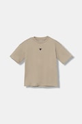 Guess tricou de bumbac pentru copii culoarea bej, cu imprimeu, L5BI16 KCNQ4
