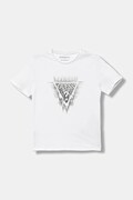 Дитяча бавовняна футболка Guess колір білий з принтом L5BI20 I3Z14
