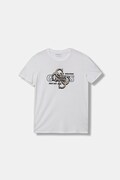 Guess t-shirt bawełniany dziecięcy kolor biały z nadrukiem L5BI37 I3Z14