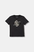 Guess t-shirt bawełniany dziecięcy kolor szary z nadrukiem L5BI37 I3Z14