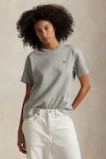 Βαμβακερό μπλουζάκι Polo Ralph Lauren χρώμα: γκρι, 211967104