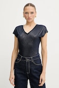 Morgan t-shirt damski kolor granatowy DAGA