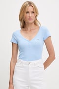 Tommy Jeans t-shirt damski kolor niebieski DW0DW20902