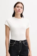 Футболка Tommy Hilfiger колір бежевий WW0WW45731