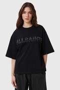 AllSaints t-shirt bawełniany AMELIE damski kolor czarny W123JC