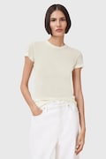 Tričko AllSaints JUNE dámske, béžová farba, W182JC