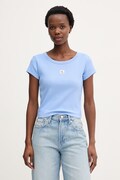 Calvin Klein Jeans t-shirt damski niebieski LV047C200G