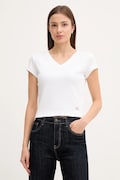 Μπλουζάκι Calvin Klein Jeans χρώμα: άσπρο, LV047C910G