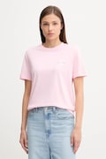Бавовняна футболка Calvin Klein Jeans колір рожевий LV047C905G