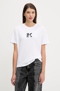 Karl Lagerfeld Jeans t-shirt donna colore bianco A3W17094
